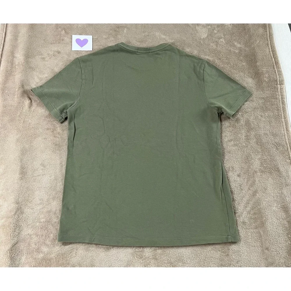 Polo Ralph Lauren Mens Pocket T Shirt‎ Green Casual Short Sleeve Top